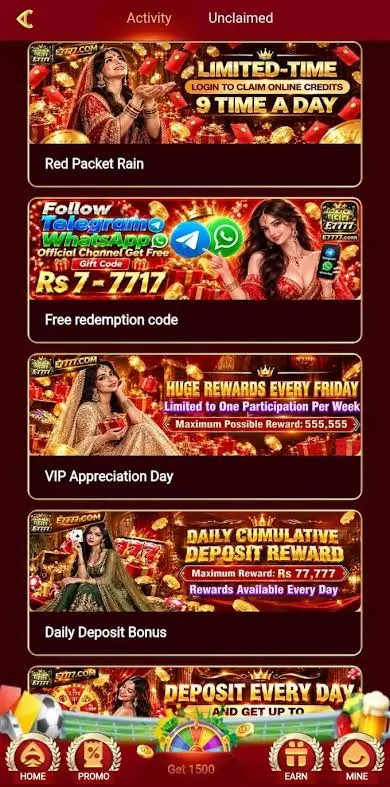 E777 Game Promo